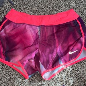 pink Nike shorts
